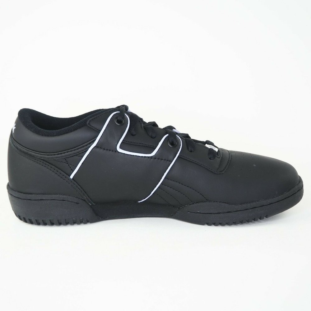 Reebok Womens Shoes Workout Lo Piping SE Black - Picture 2 of 11